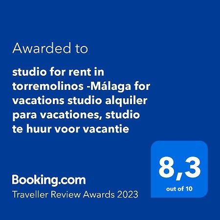 Studio For Rent In Torremolinos -Malaga For Vacations Studio Alquiler Para Vacationes, Studio Te Huur Voor Vacantie Calle Rio Mesa 5 Apartment Exterior foto